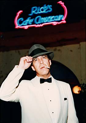 Bogart impersonator
